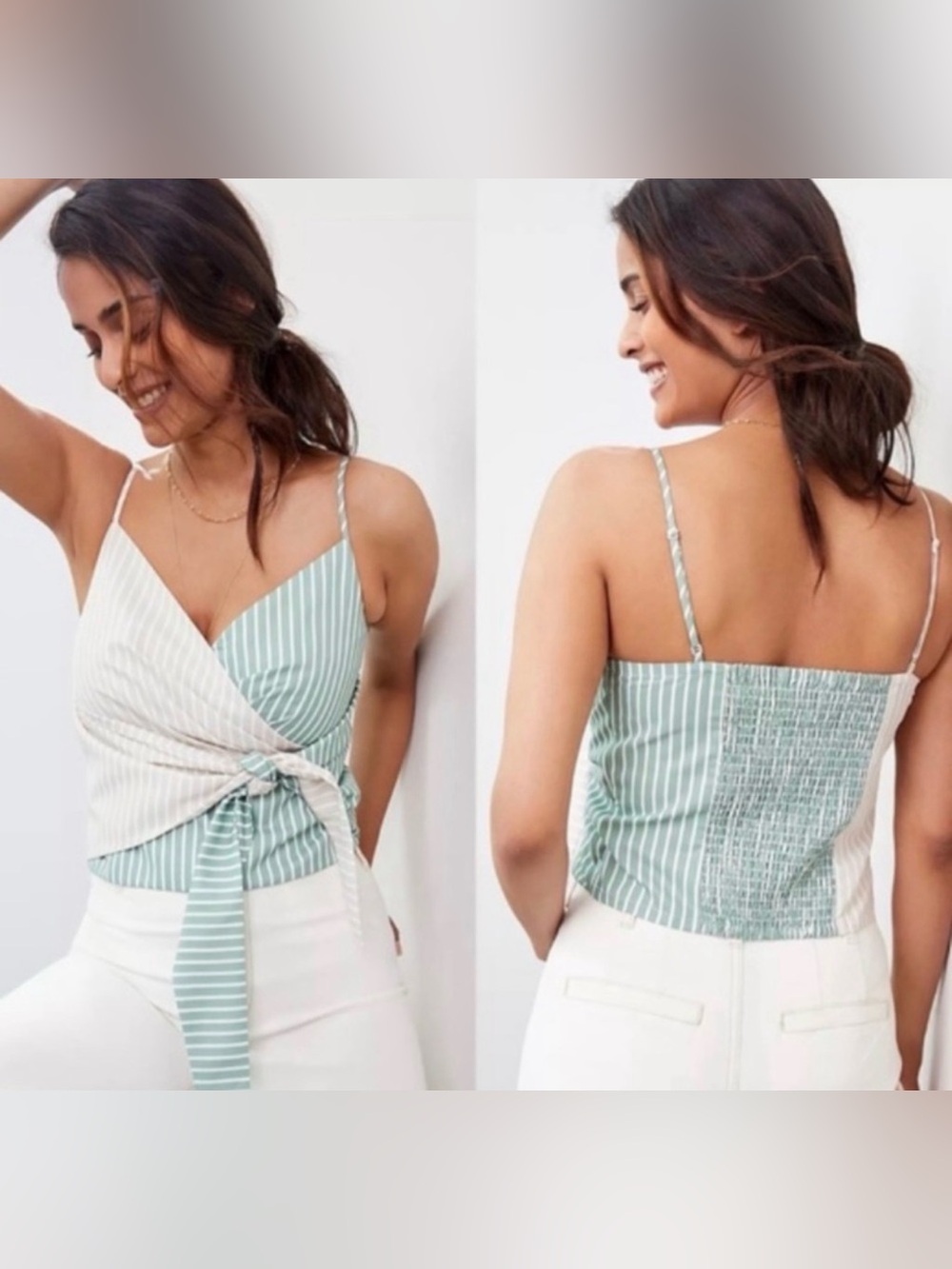 MARE MARE X ANTHROPOLOGIE stripped tank